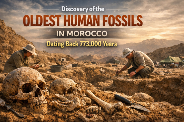 Discovery of the Oldest Human Fossils in Morocco Dating Back 773,000 Years